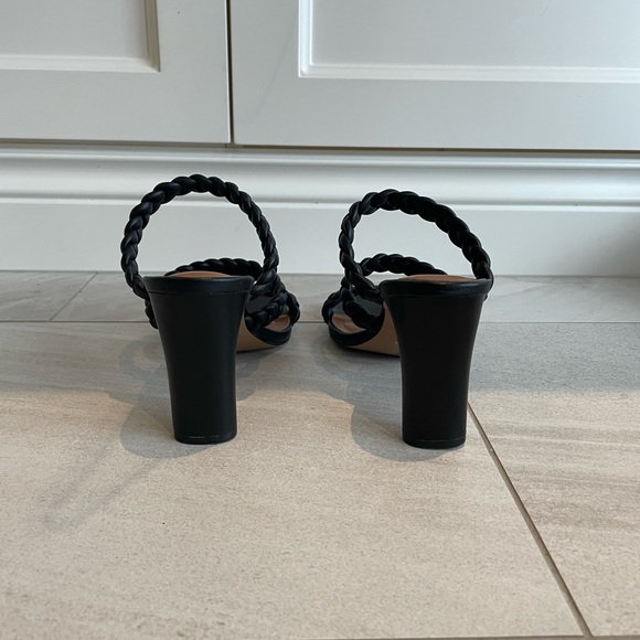 Braided Black Heels - Brand new condition! - Picture 3 of 5